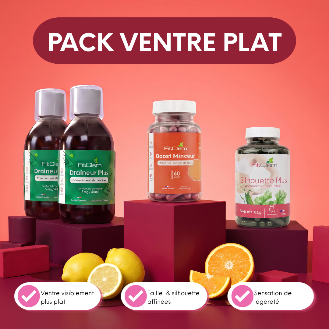 PACK VENTRE PLAT - SILHOUETTE AFFINÉE