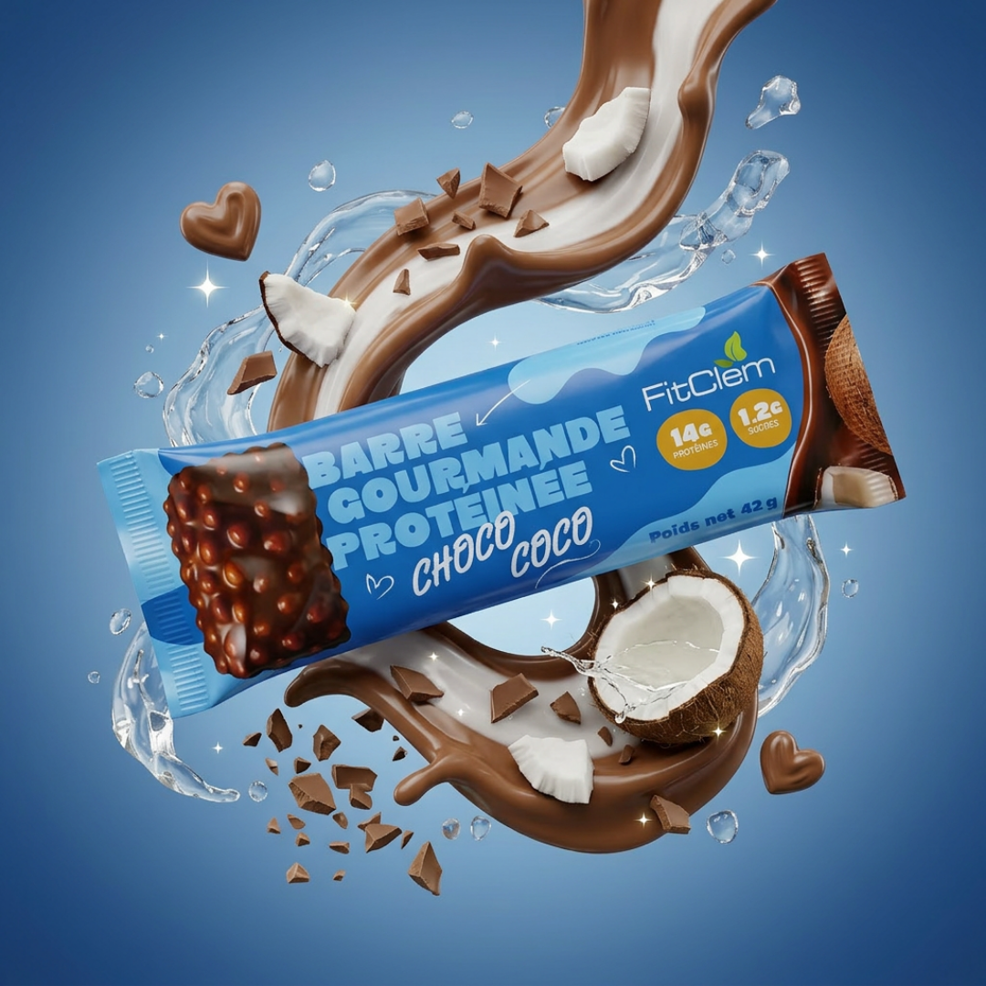 Barre Protéinée Choco Coco | 14g de Protéines