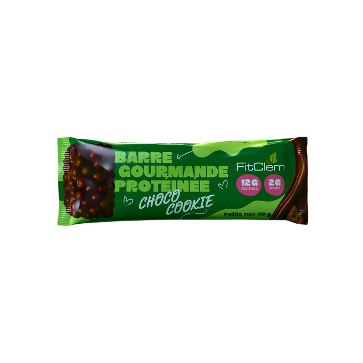 Barre Protéinée Choco Cookie | 12g de protéines