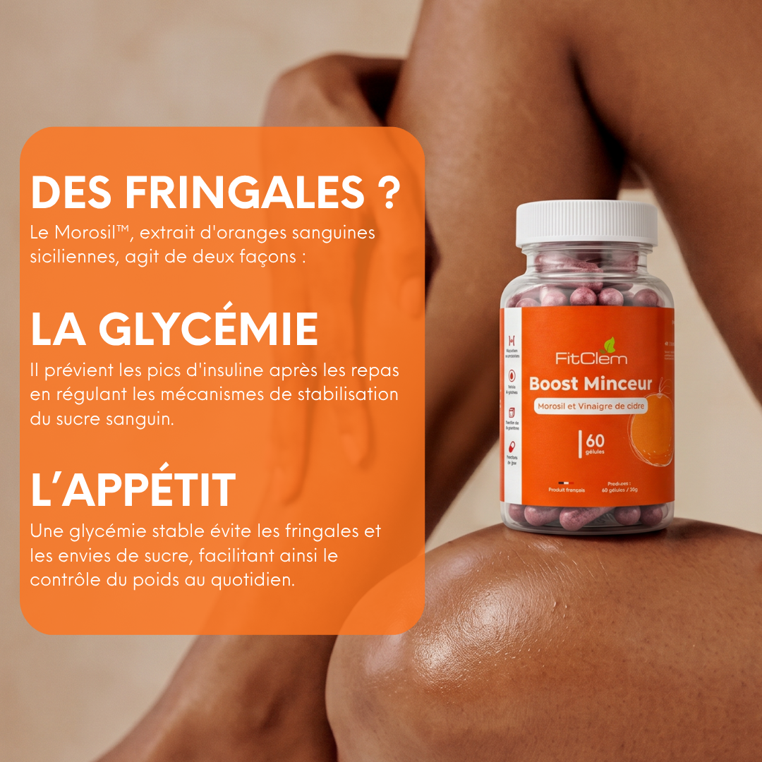 Le Morosil est présenté comme contribuant à stabiliser la glycémie et à limiter les fringales.