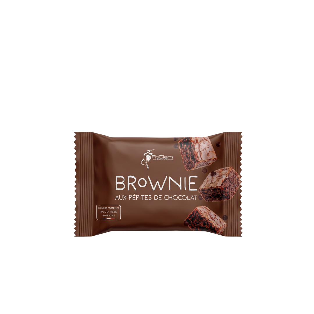 Brownie aux Pépites de chocolat | 8g de Protéines