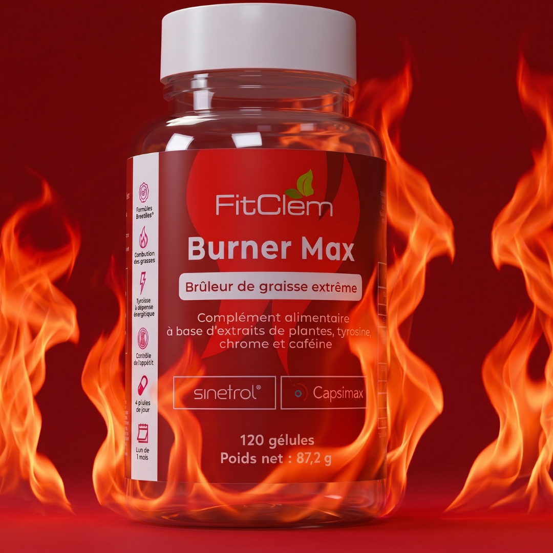 Burner Max | Capsimax™ | Sinetrol® XPur C | Brûleur de graisses le plus dosé du marché français