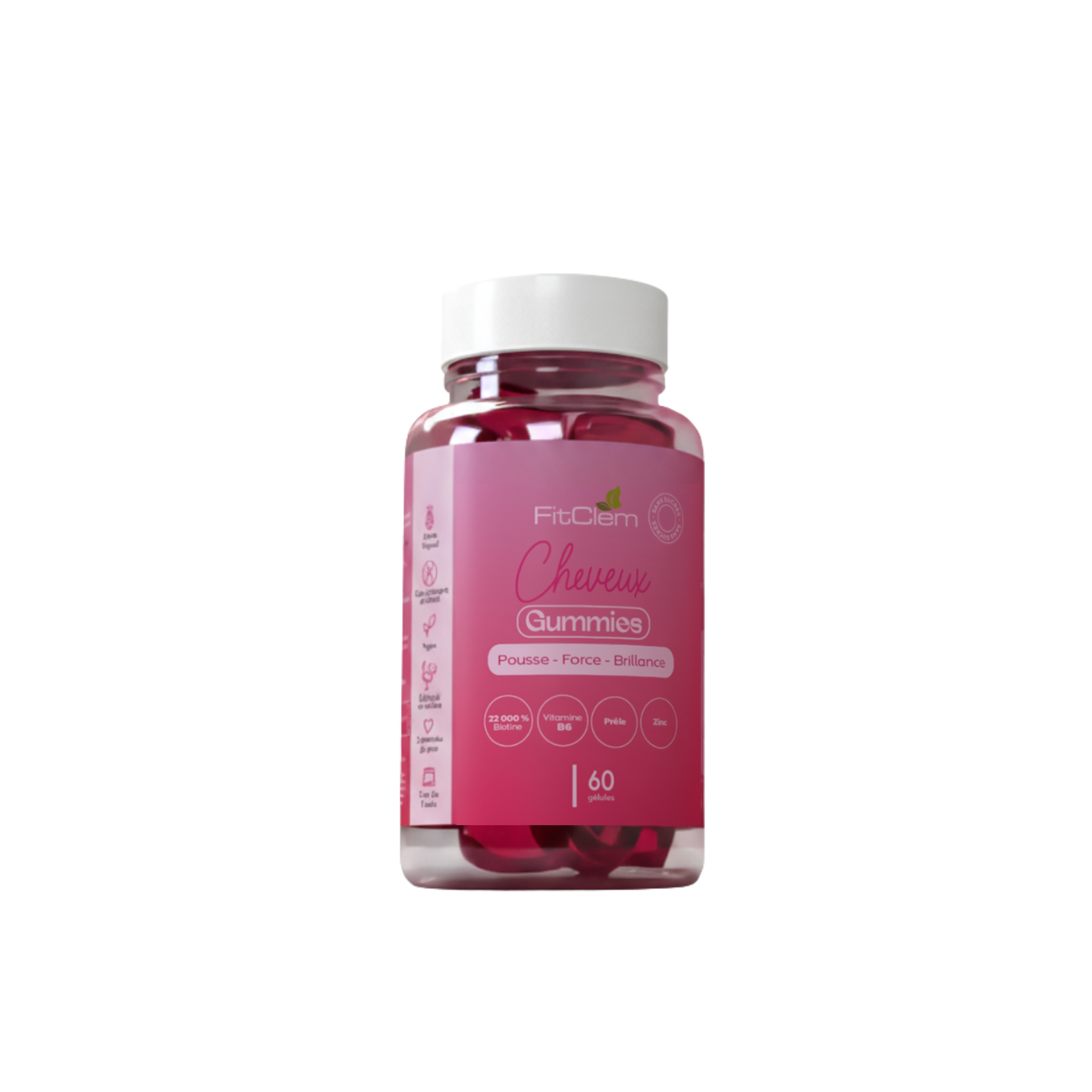 Gummies CHEVEUX - pousse et brillance