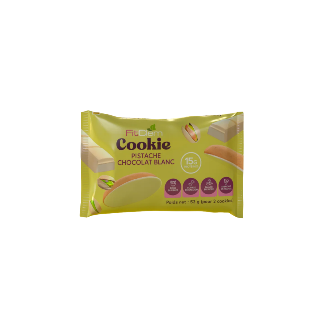 Cookie Pistache Chocolat Blanc | 15,3g de Protéines