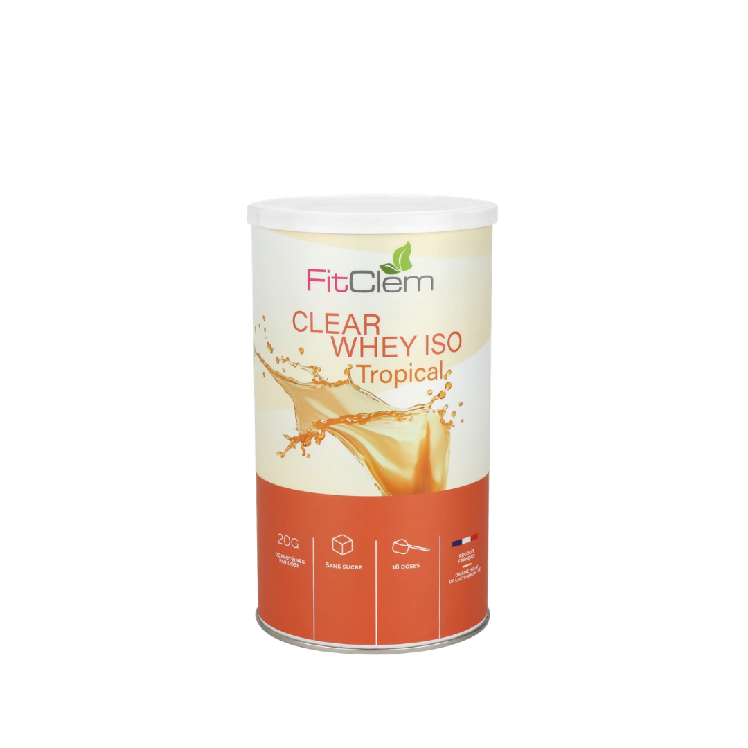 Clear Whey Iso Tropical | Isolat de lactosérum ultra pur