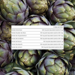 Apports pour une dose de 25 ml : extrait d’artichaut 500 mg, aubier de tilleul 100 mg, chrysanthellum 100 mg, fumeterre 100 mg, fenouil 100 mg, pissenlit 100 mg et romarin 100 mg.