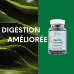 Flacon de Digestion Ventre Plat FitClem accompagné de la mention « Digestion améliorée ».