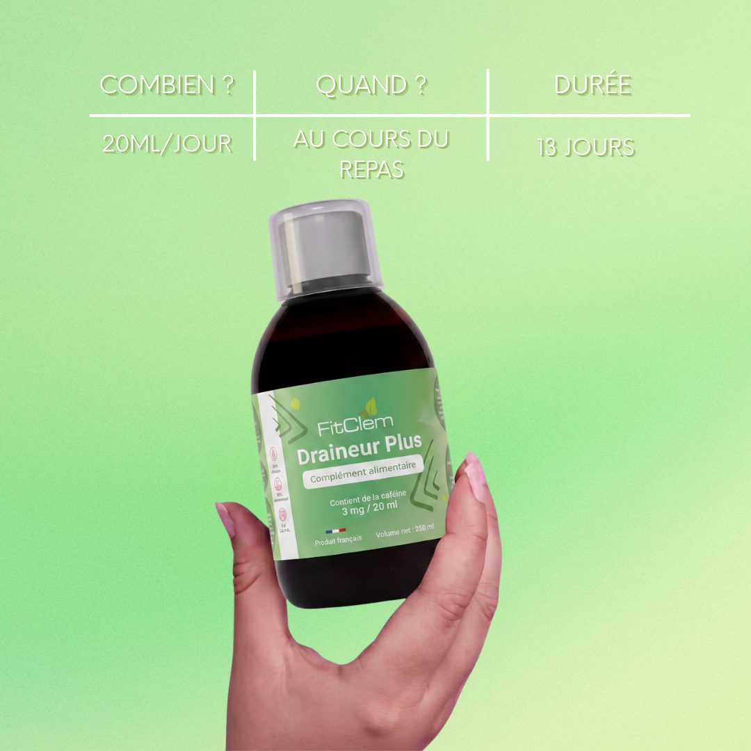 Draineur Plus | Brle-graisses | Anti-cellulite | FitClem Draineur Plus | Brle-graisses | Anti-cellulite | FitClem