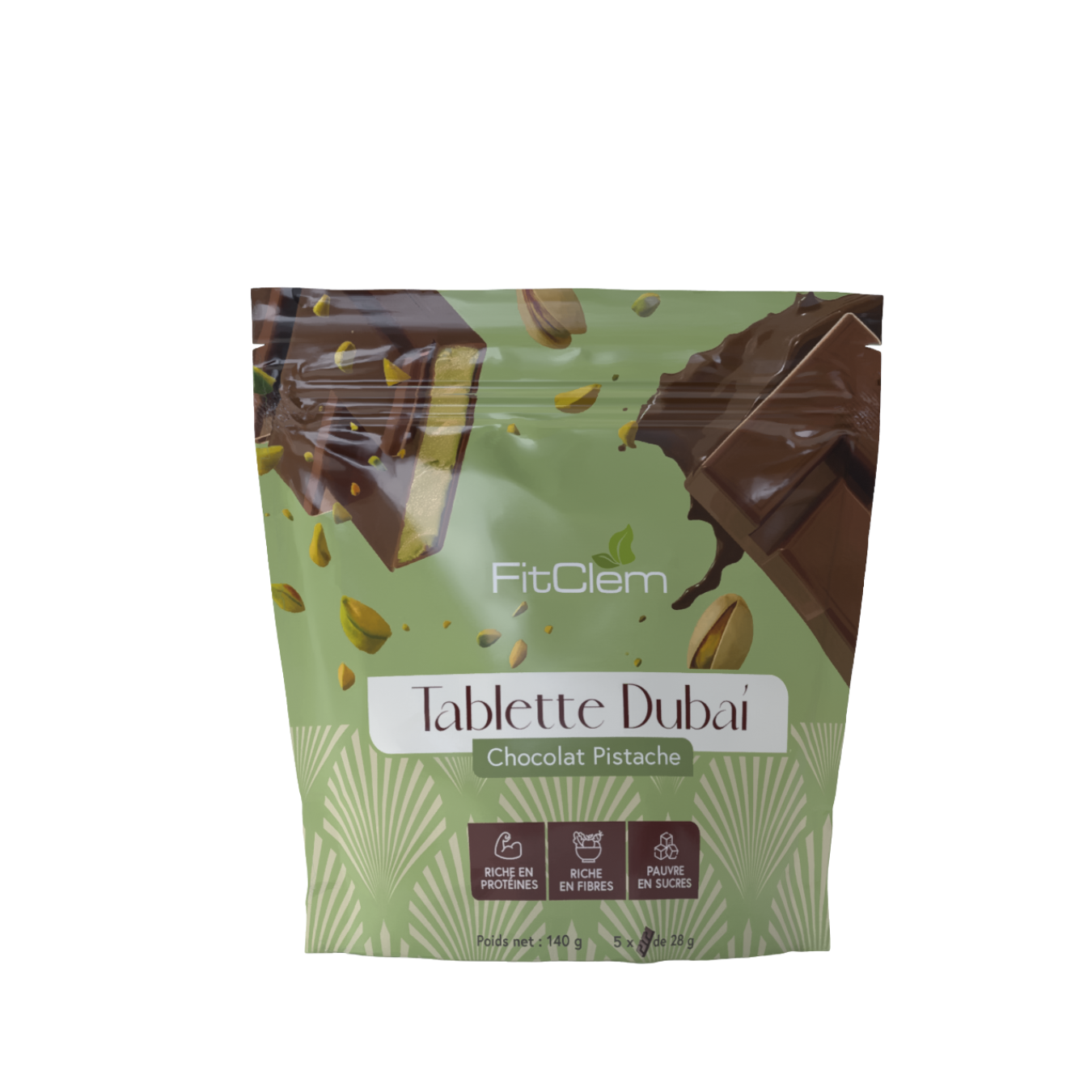 Tablette DUBAI pistache