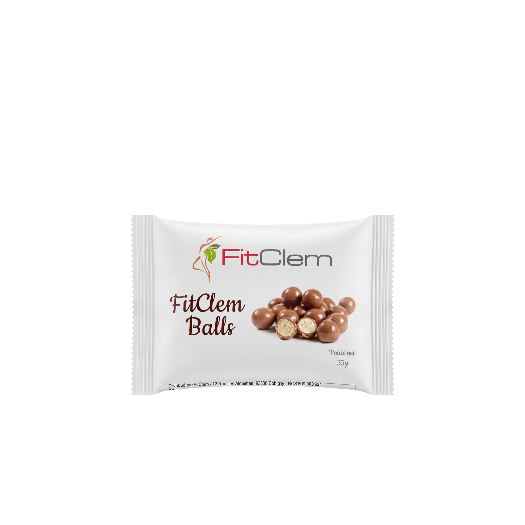 FitClem Balls Chocolat au lait | Riche en protéines