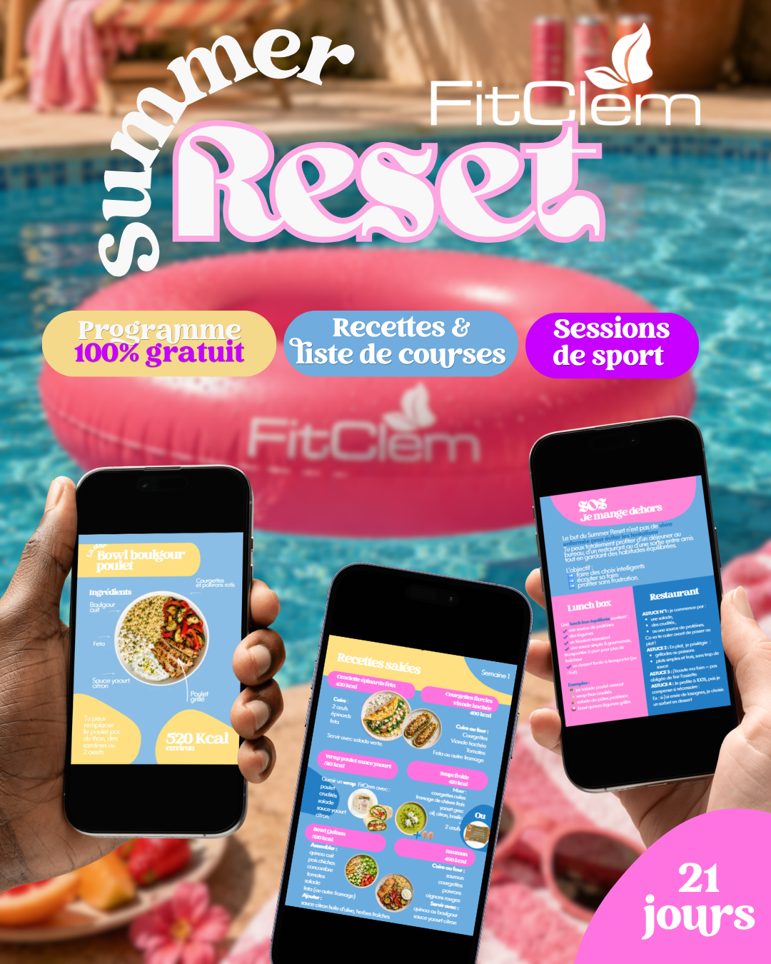 E-Book Summer Reset | 21 jours