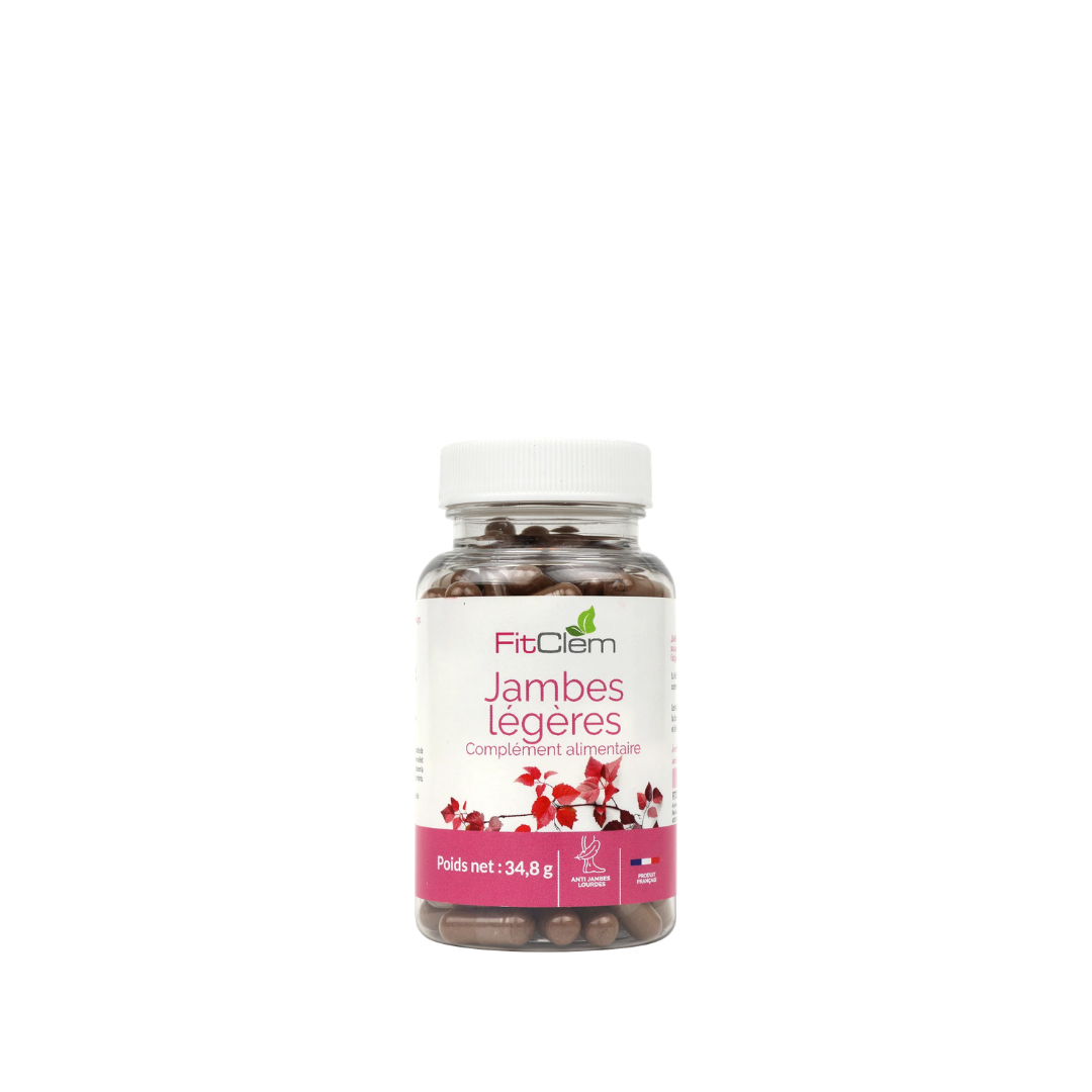 Jambes Légères | Feuille de vigne rouge | Enrichi en vitamine E