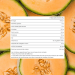 Apports nutritionnels pour une dose de 11 g : 41 kcal, 9,5 g de protéines, 64 mg de vitamine C, 10 g de peptides de collagène marin et 41 mg de SOD B Dimpless.