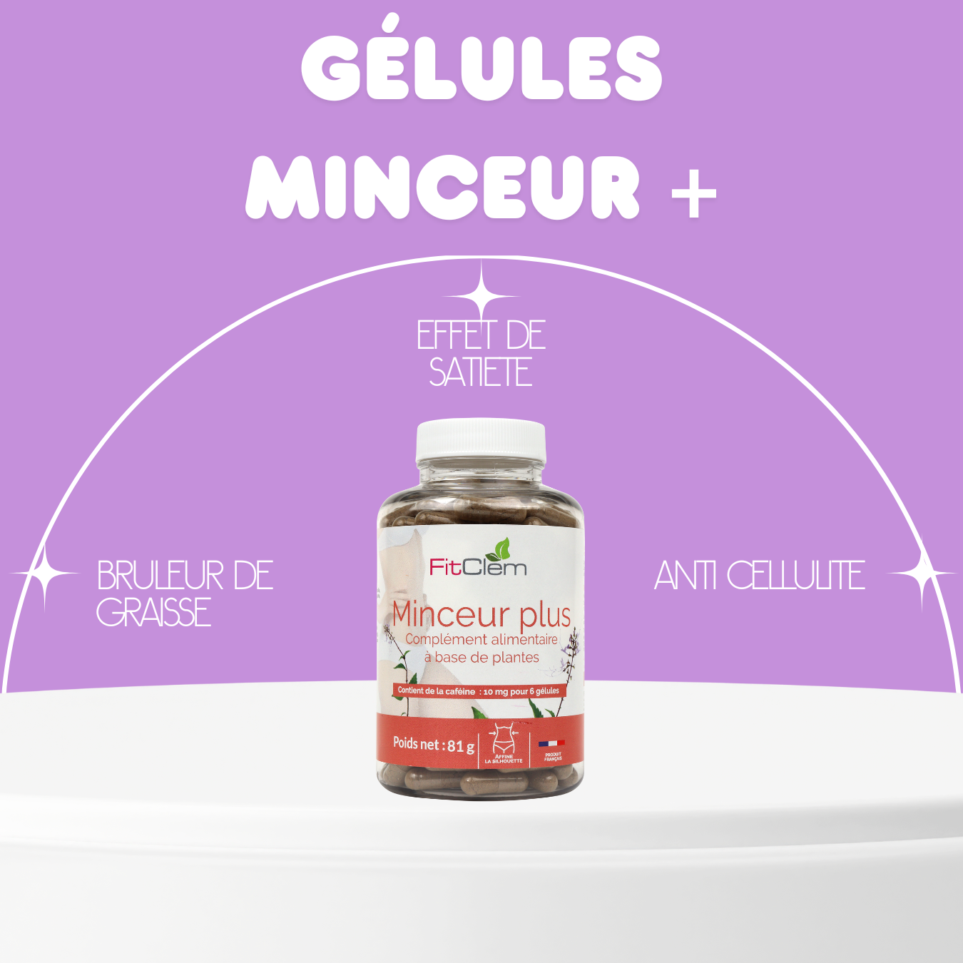 MINCEUR PLUS - Perte de poids globale / Effet de satiété