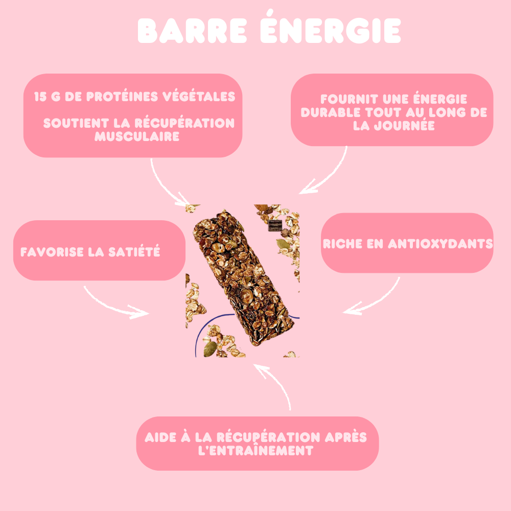 BARRE ÉNERGIE - BANANE CACAHUÈTE