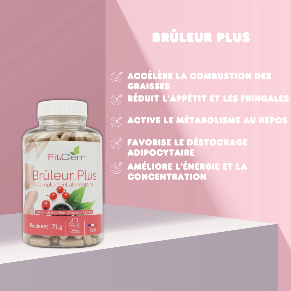 BRÛLEUR PLUS - Oxydation des graisses incrustées