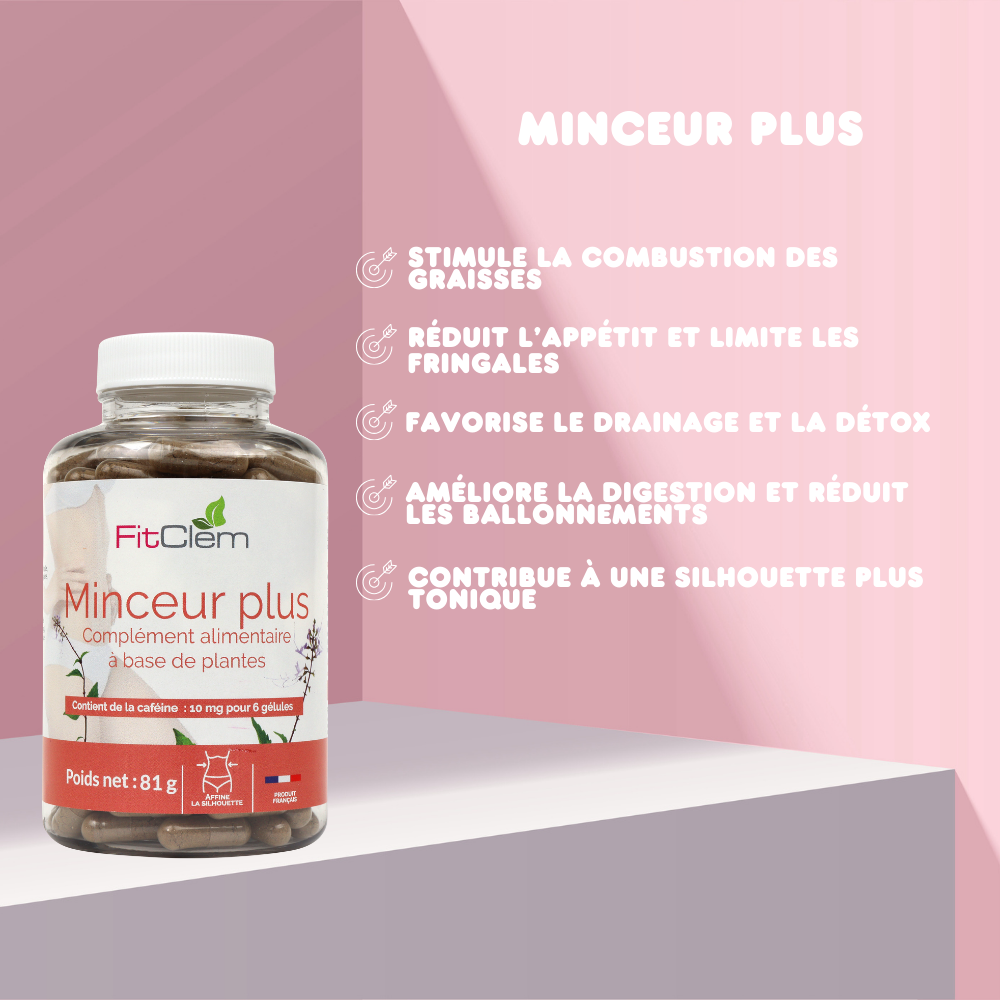 MINCEUR PLUS - Perte de poids globale / Effet de satiété