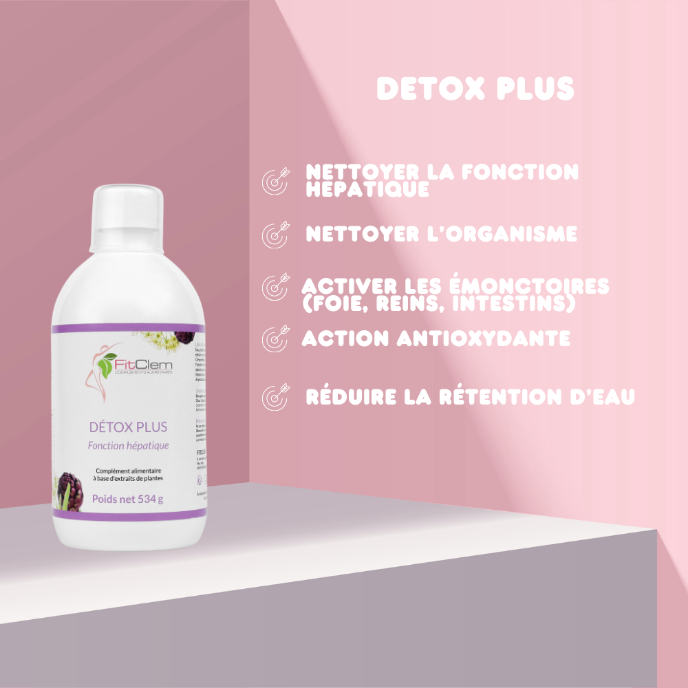 DÉTOX PLUS - Elimination efficace des toxines
