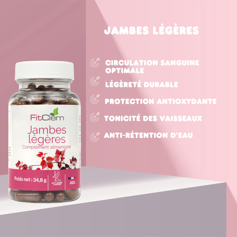 JAMBES LÉGÈRES - Confort et légèreté au quotidien
