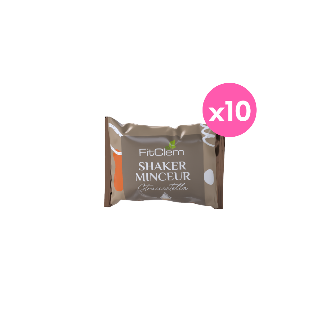 Shaker Minceur Stracciatella | Pack de 10