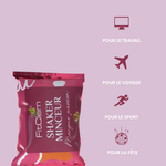 Sachet individuel de Shaker Minceur Mangue Passion, pratique à emporter au travail, en voyage, au sport ou lors de sorties.
