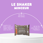 Shaker Minceur Stracciatella riche en protéines, vitamines et minéraux, à base de farine d’avoine sans gluten.