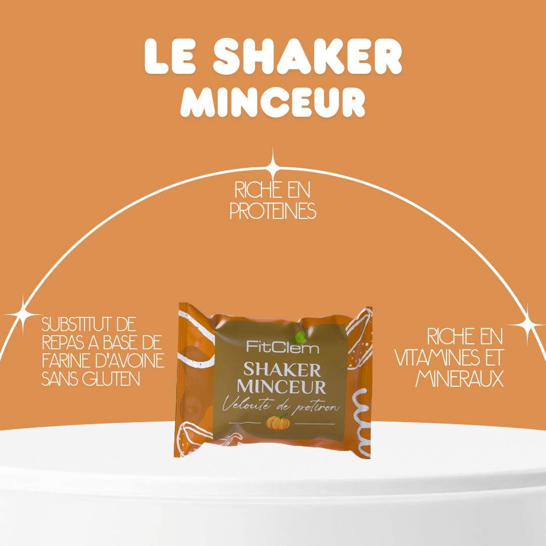 SHAKER MINCEUR - VELOUTÉ DE POTIRON