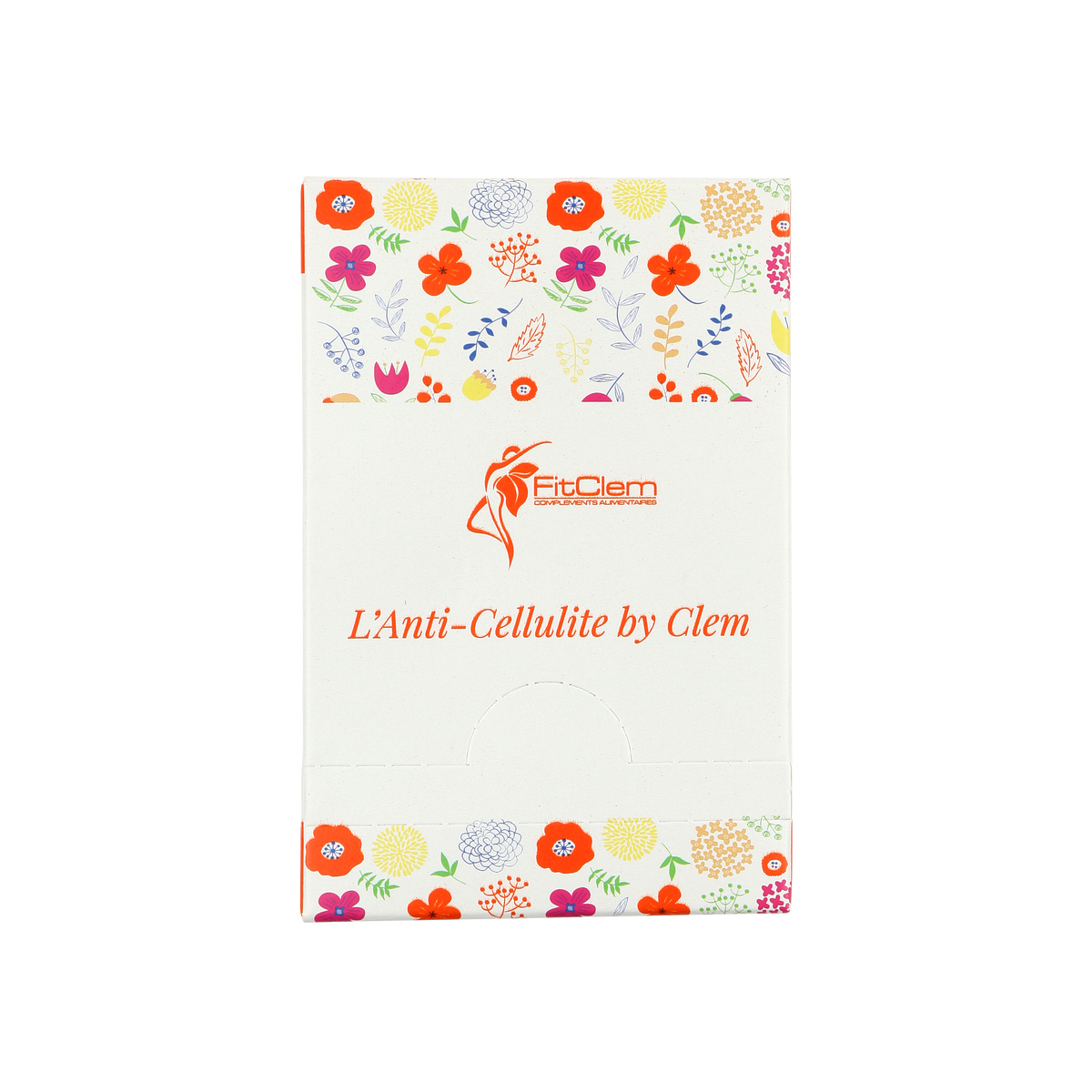 Boîte d’Infusion Anti-Cellulite ByClem FitClem, contenant 20 sachets individuels.