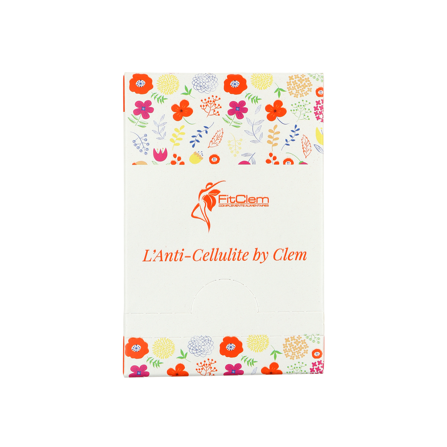 Boîte d’Infusion Anti-Cellulite ByClem FitClem, contenant 20 sachets individuels.