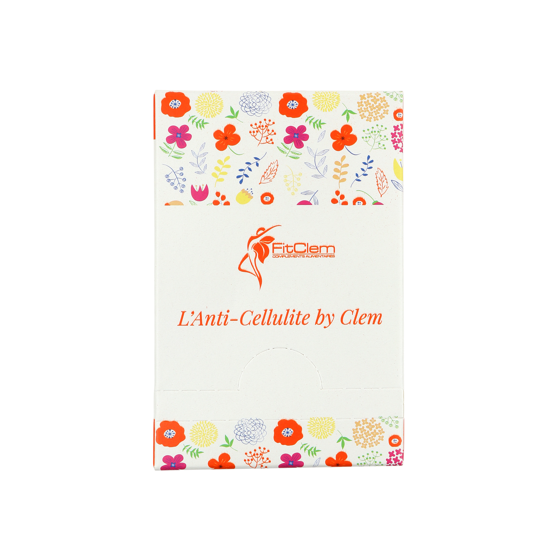 Boîte d’Infusion Anti-Cellulite ByClem FitClem, contenant 20 sachets individuels.