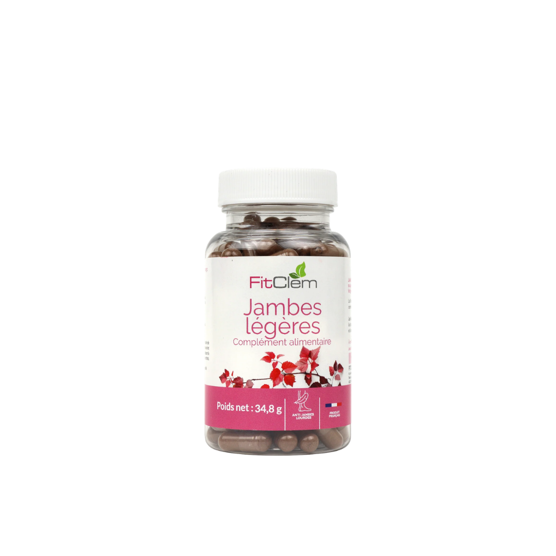 Jambes Légères | Feuille de vigne rouge | Enrichi en vitamine E